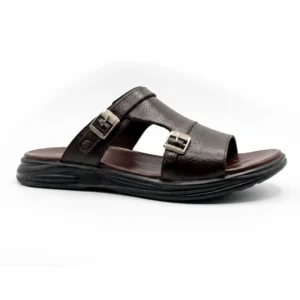U Sole Cocoa Strap Comfort Slide – Brown Edition