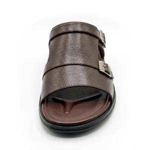 U Sole Cocoa Strap Comfort Slide – Brown Edition