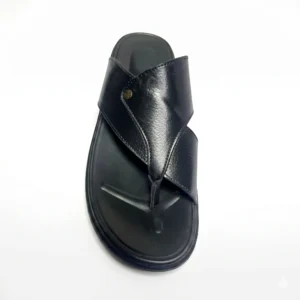 U Sole Obsidian Ease Casual Comfort Sandal – Black Edition