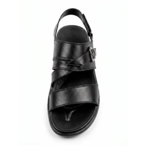 U Sole Onyx Loop Comfort Sandal – Matte Black