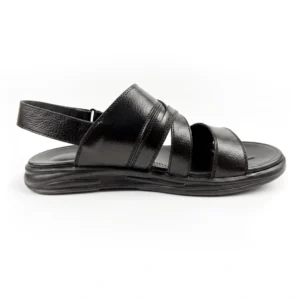 U Sole Onyx Loop Comfort Sandal – Matte Black